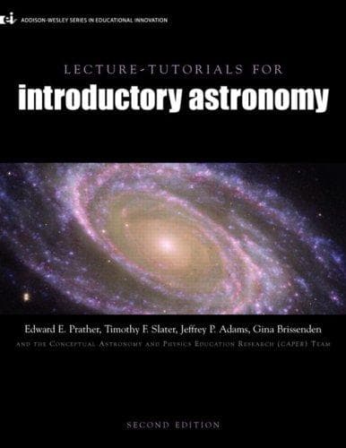 Cover image for Lecture Tutorials for Introductory Astronomy (2nd Edition)