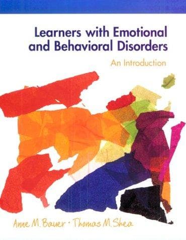 Cover image for Learners with Emotional and Behavioral Disorders