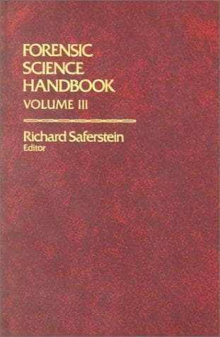 Cover image for Forensic Science Handbook Volume III