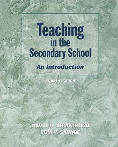 Cover image for Teaching in the Secondary School