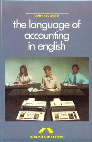 Cover image for Language Of Accounting In English