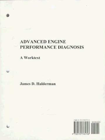Cover image for Advanced engine performance diagnosis