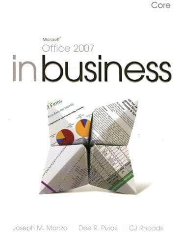 Cover image for Microsoft Office 2007 in Business