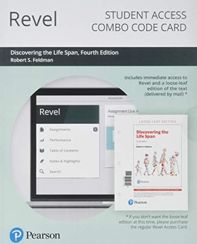 Cover image for Revel for Discovering the Life Span -- Combo Access Card