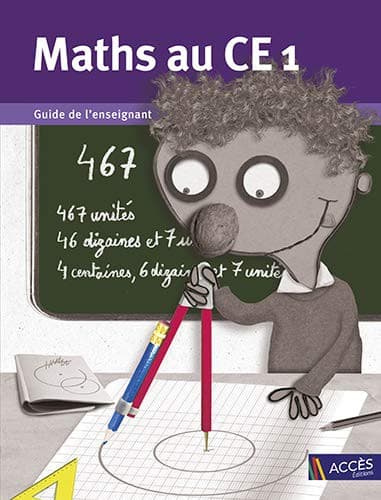 Cover image for Maths au CE1 Guide de l'enseignant