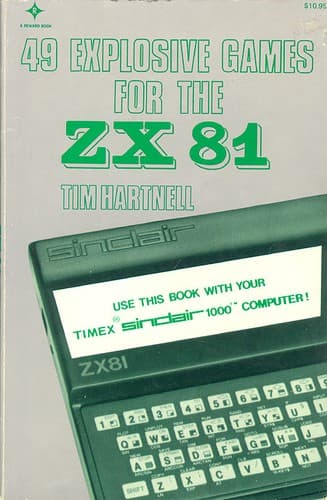 Cover image for 49 explosive games for the ZX-81
