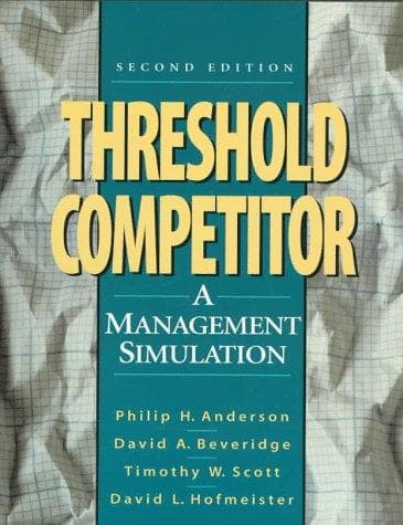 Cover image for Threshold Competitor