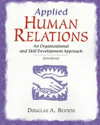 Cover image for Applied Human Relations