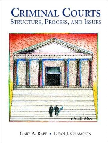 Cover image for Criminal Courts