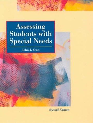 Cover image for Assessing students with special needs