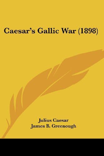 Cover image for Caesar's Gallic War