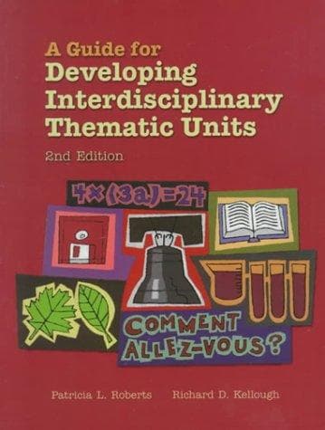 Cover image for A guide for developing interdisciplinary thematic units