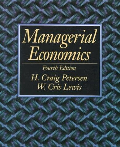 Cover image for Managerial Economics (4th Edition)