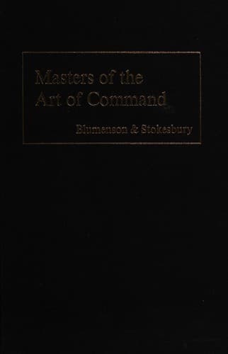 Cover image for Masters of the art of command