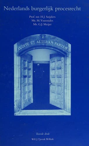 Cover image for Nederlands burgerlijk procesrecht