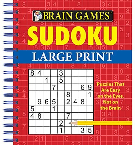 Cover image for Brain Games - Sudoku Large Print
