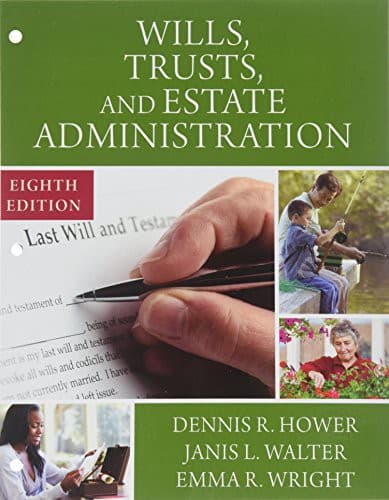 Cover image for Wills, Trusts, and Estate Administration, Loose-Leaf Version