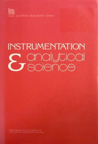Cover image for Instrumentation & analytical science