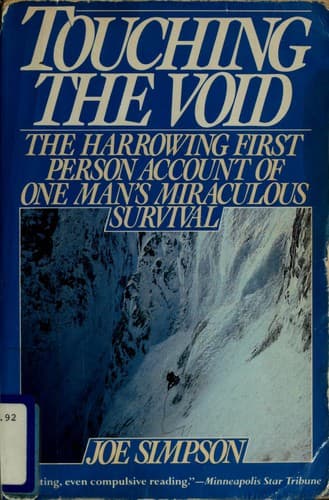 Cover image for Touching the void