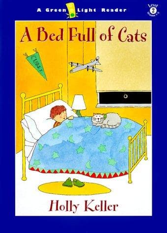 Cover image for A bed full of cats