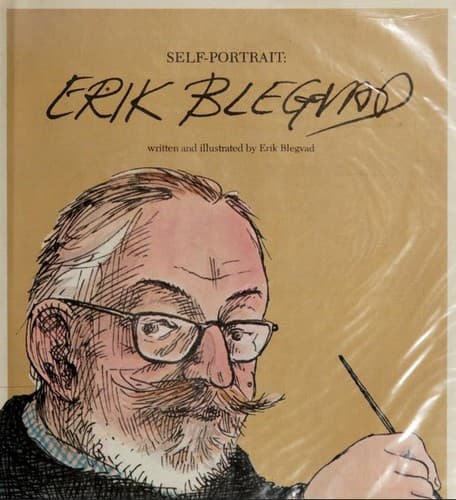 Cover image for Self-portrait, Erik Blegvad