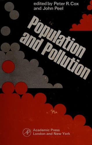Cover image for Population and pollution