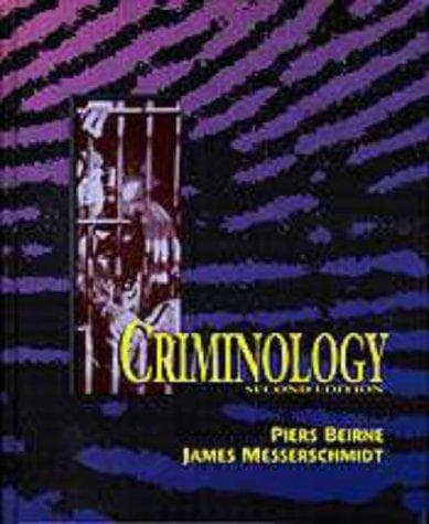 Cover image for Criminology