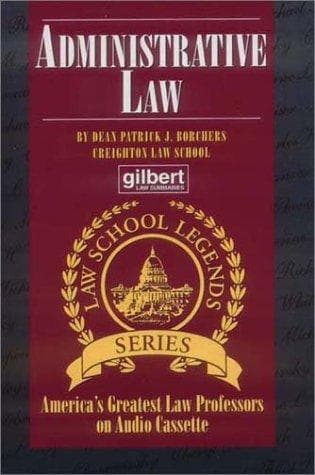 Cover image for Administrative Law (Law School Legends Series)