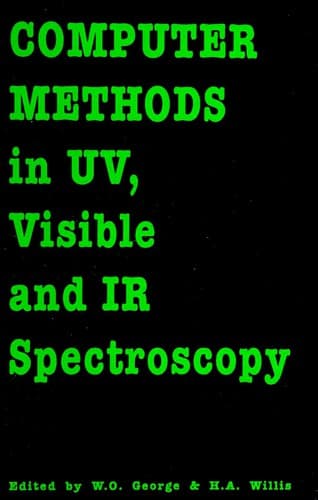 Cover image for Computer methods in UV, visible, and IR spectroscopy