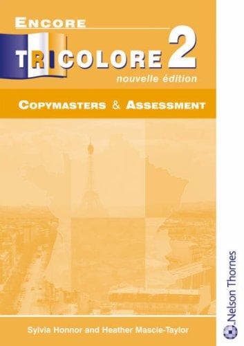 Cover image for Encore Tricolore