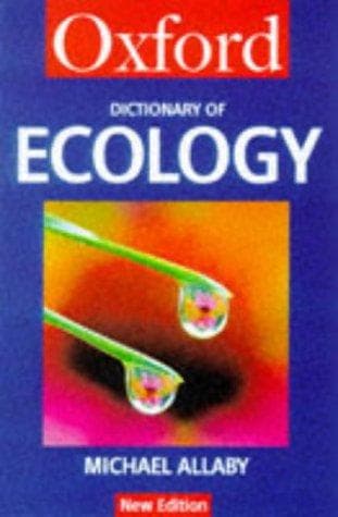 Cover image for A Dictionary of Ecology (Oxford Paperback Reference)