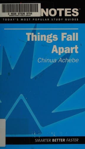 Cover image for Spark Notes Things Fall Apart