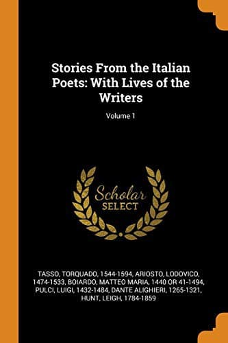 Cover image for Stories From the Italian Poets