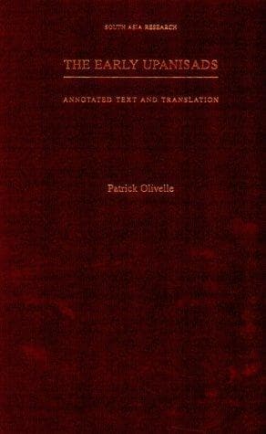 Cover image for The early Upanisads
