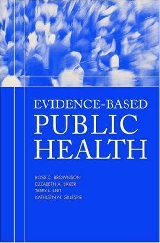 Cover image for Evidence-Based Public Health
