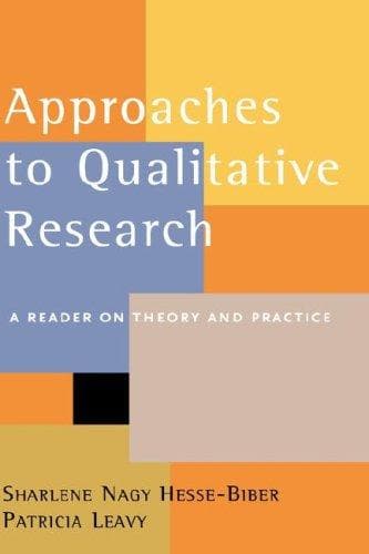 Cover image for Approaches to Qualitative Research