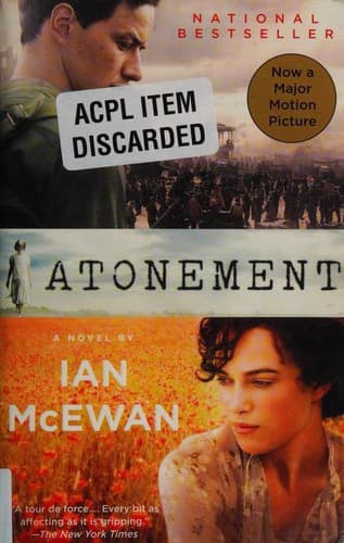 Cover image for Atonement