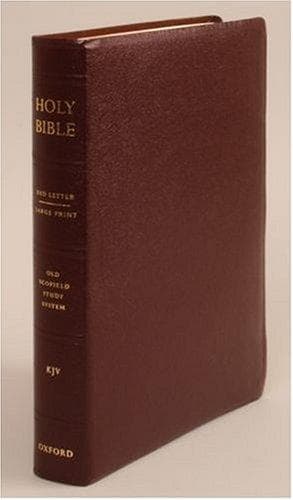 Cover image for The Old ScofieldRG Study Bible, KJV, Large Print Edition