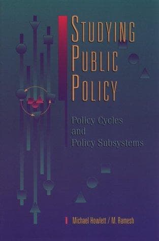Cover image for Studying public policy