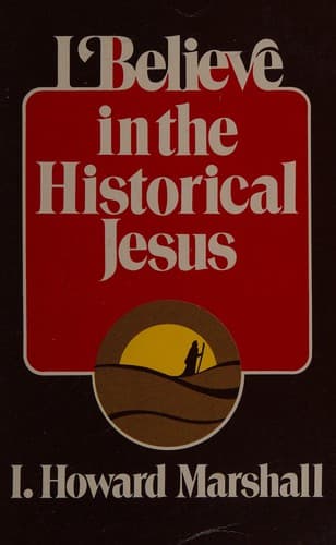 Cover image for I believe in the historical Jesus