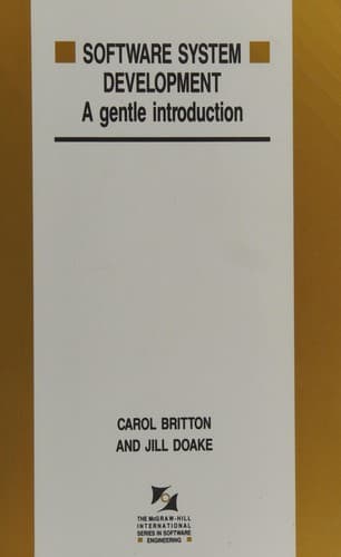Cover image for Software system development