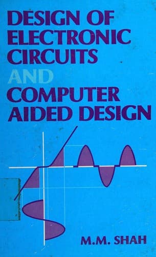Cover image for Design of electronic circuits and computer aided design