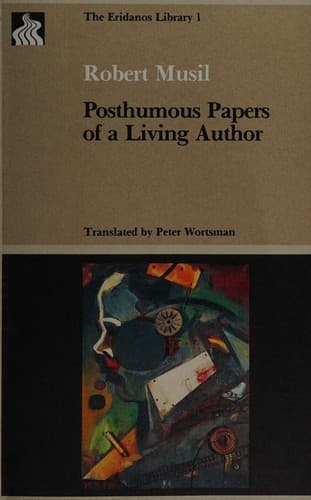 Cover image for Posthumous papers of a living author