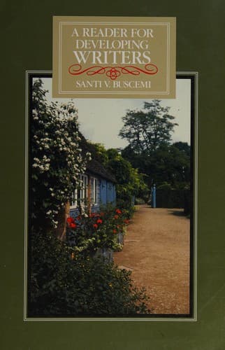 Cover image for A reader for developing writers