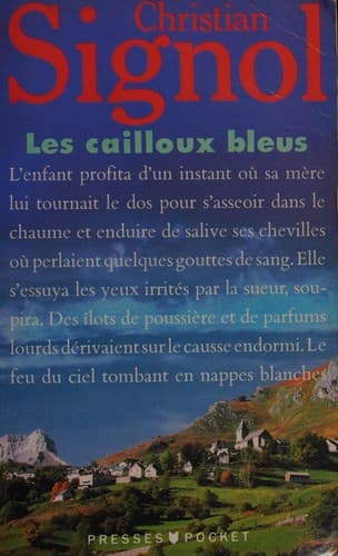 Cover image for Les cailloux bleus