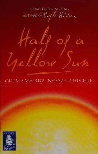 Cover image for Half of a Yellow Sun