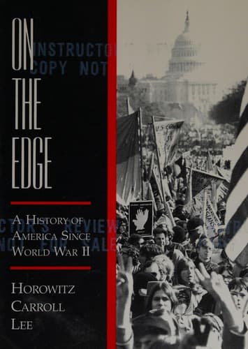 Cover image for On the edge.