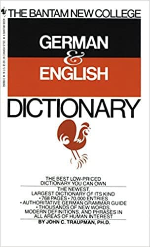 Cover image for The Bantam New College German & English Dictionary