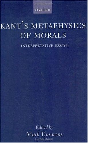 Cover image for Kant's Metaphysics of Morals