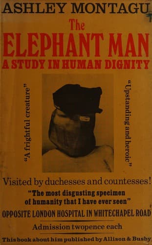 Cover image for The elephant man